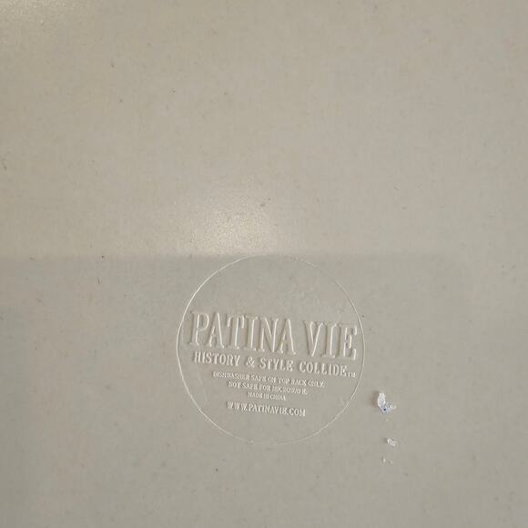 Patina Vie Libson Bamboo Dinner Plates and Large Bowl - Picture 4 of 8